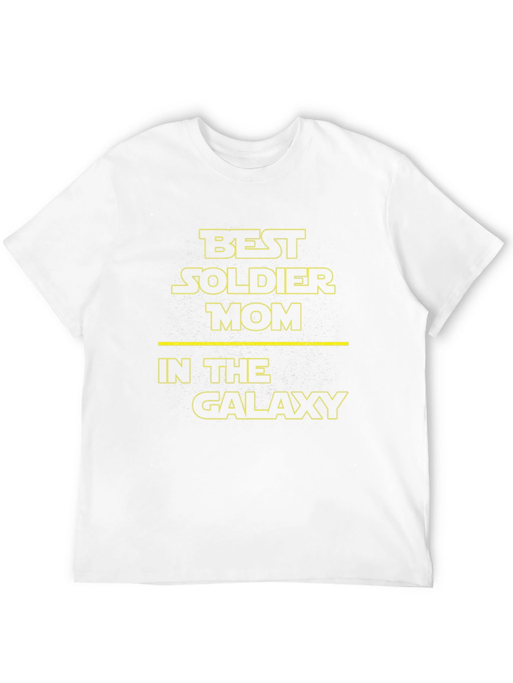 Best Soldier Mom T-Shirt - Galaxy Design