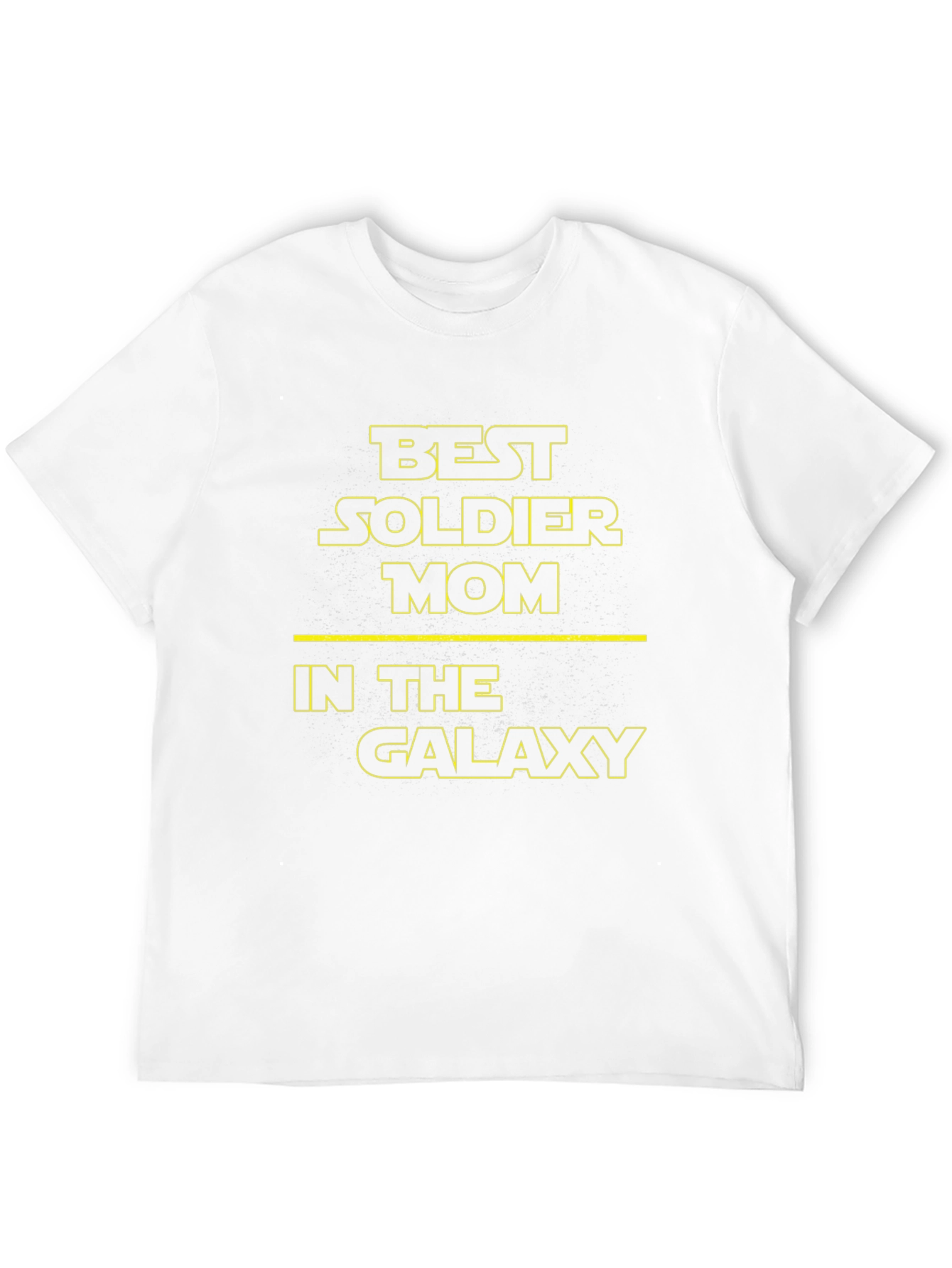 Best Soldier Mom T-Shirt - Galaxy Design