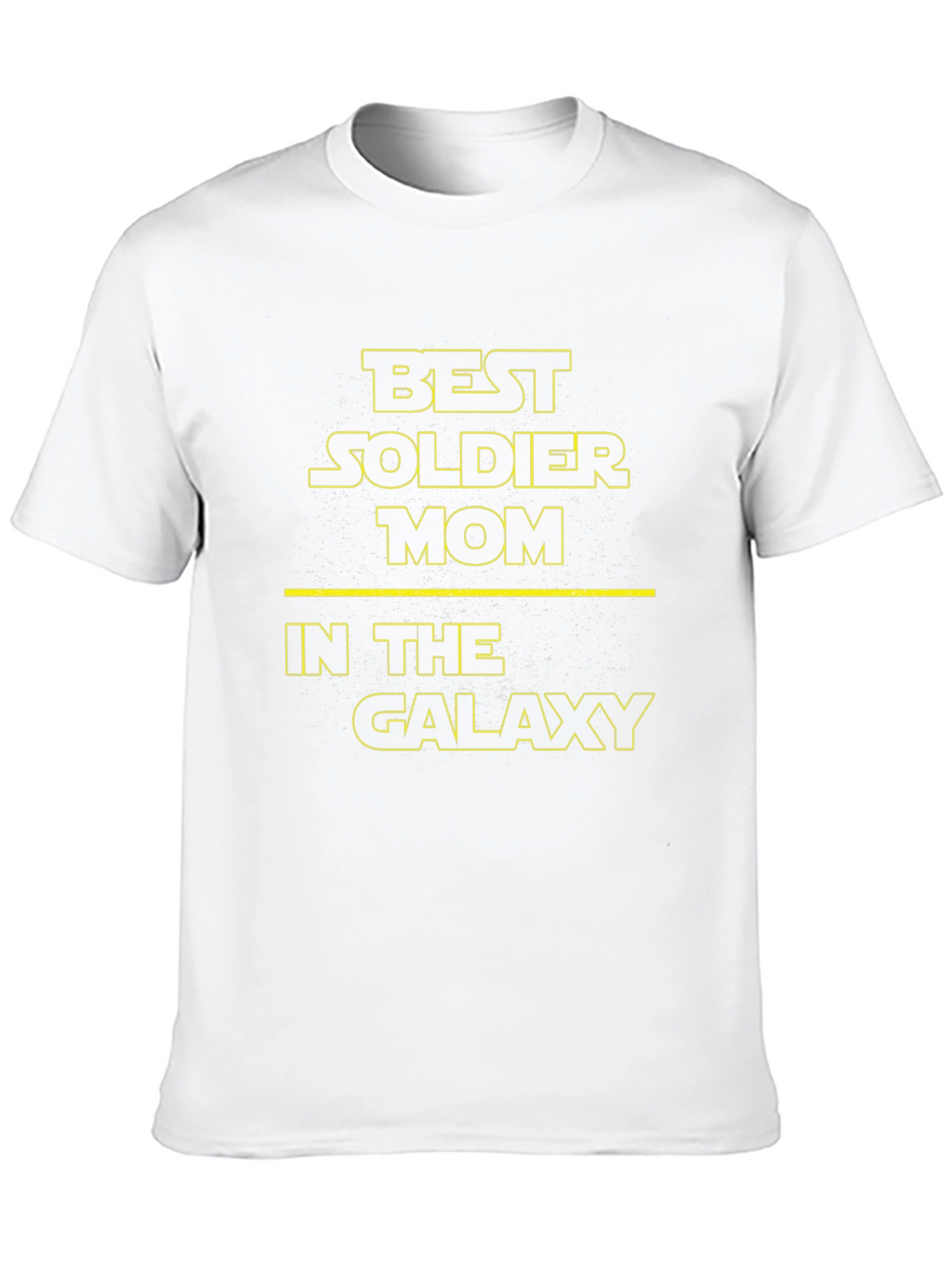 Best Soldier Mom T-Shirt - Galaxy Design