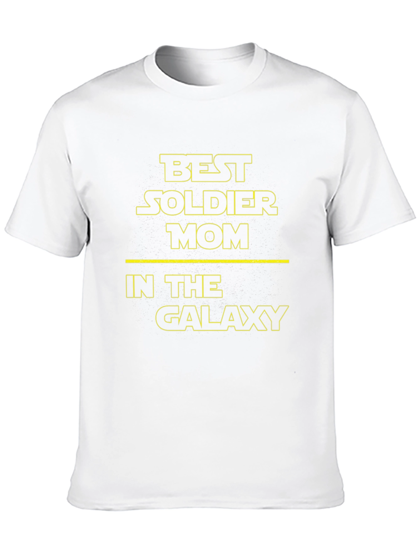 Best Soldier Mom T-Shirt - Galaxy Design