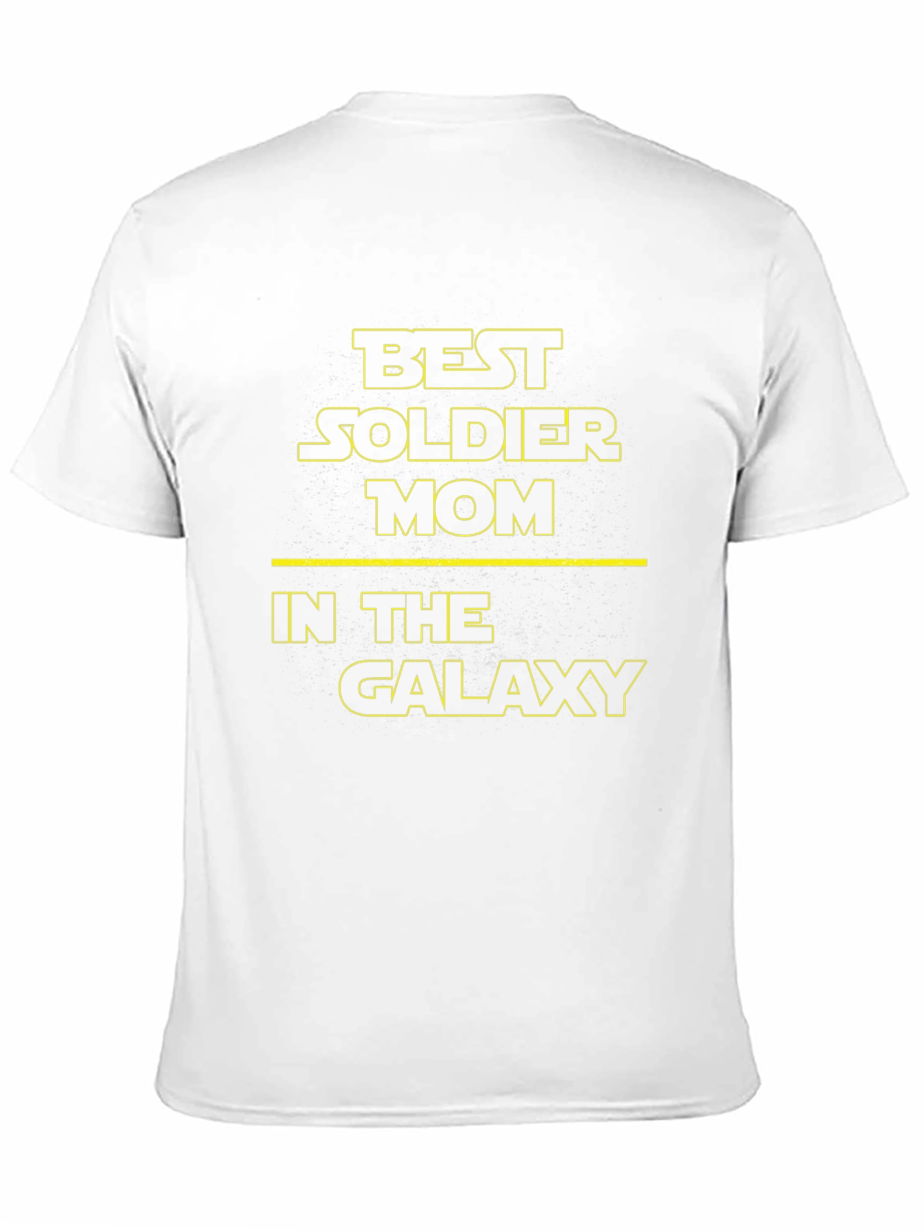 Best Soldier Mom T-Shirt - Galaxy Design