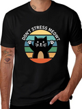 Dont Stress Meowt Funny Cat T-Shirt