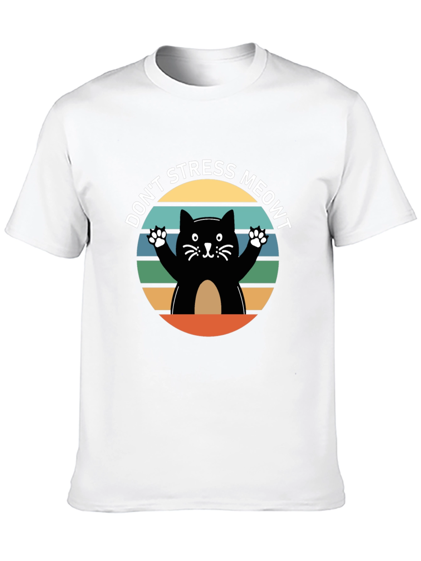 Dont Stress Meowt Funny Cat T-Shirt