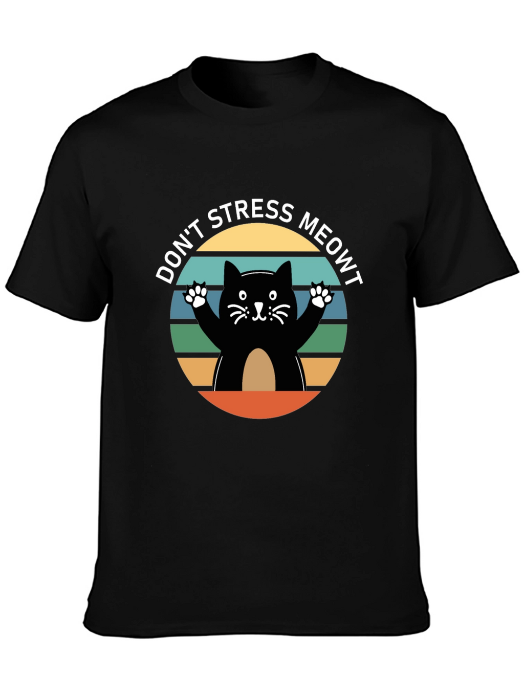 Dont Stress Meowt Funny Cat T-Shirt