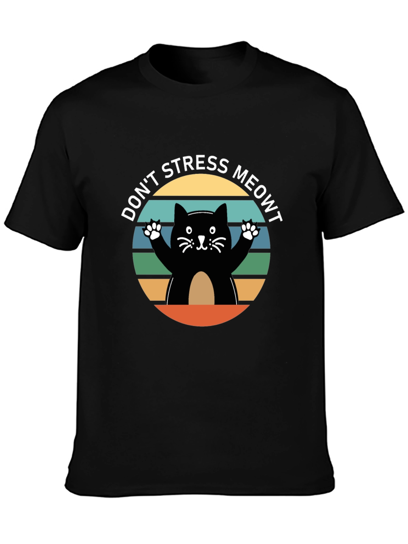 Dont Stress Meowt Funny Cat T-Shirt