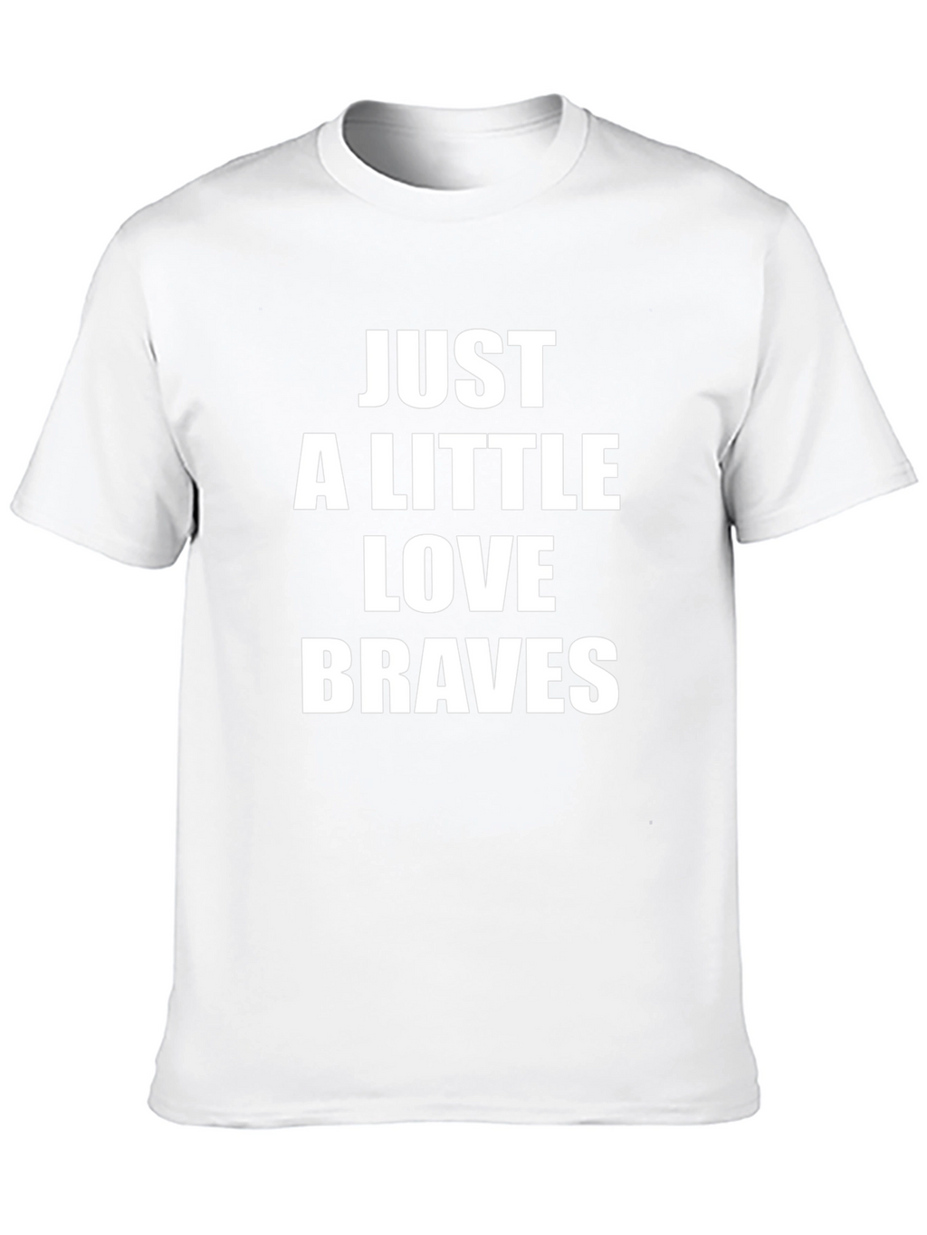 Just A Little Love Braves Graphic Tee