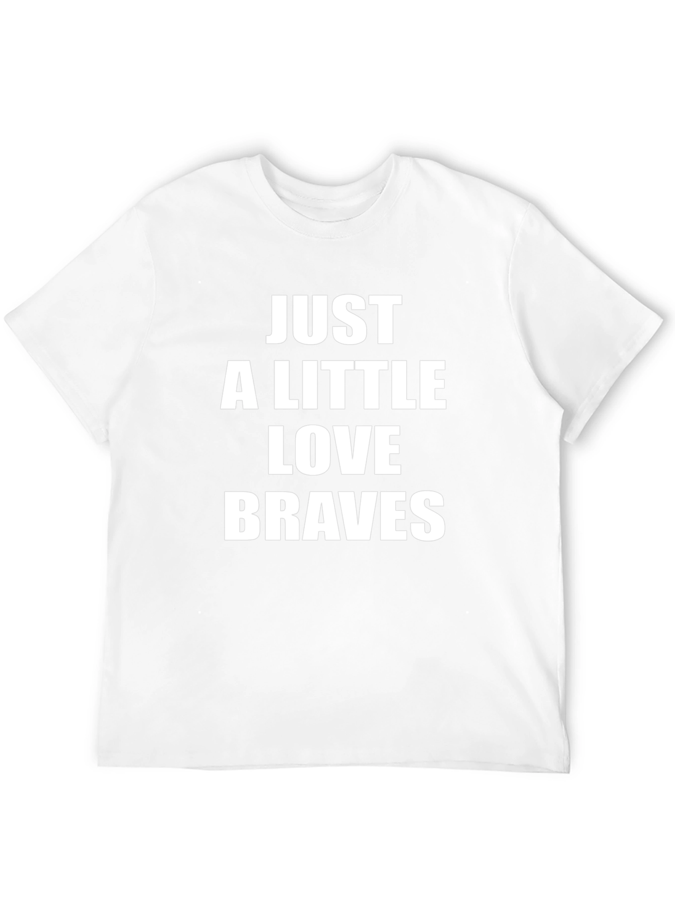 Just A Little Love Braves Graphic Tee