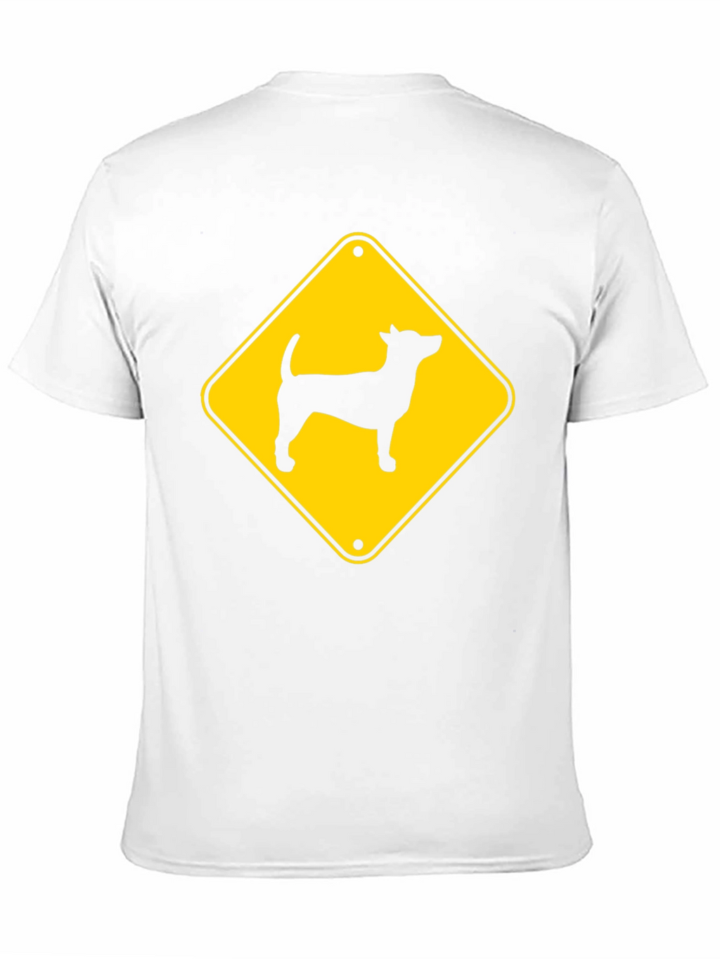 Dog Crossing Black T-Shirt