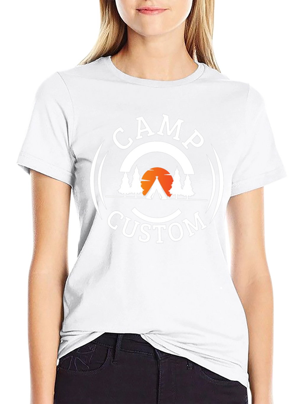 Camp Custom Black T-Shirt