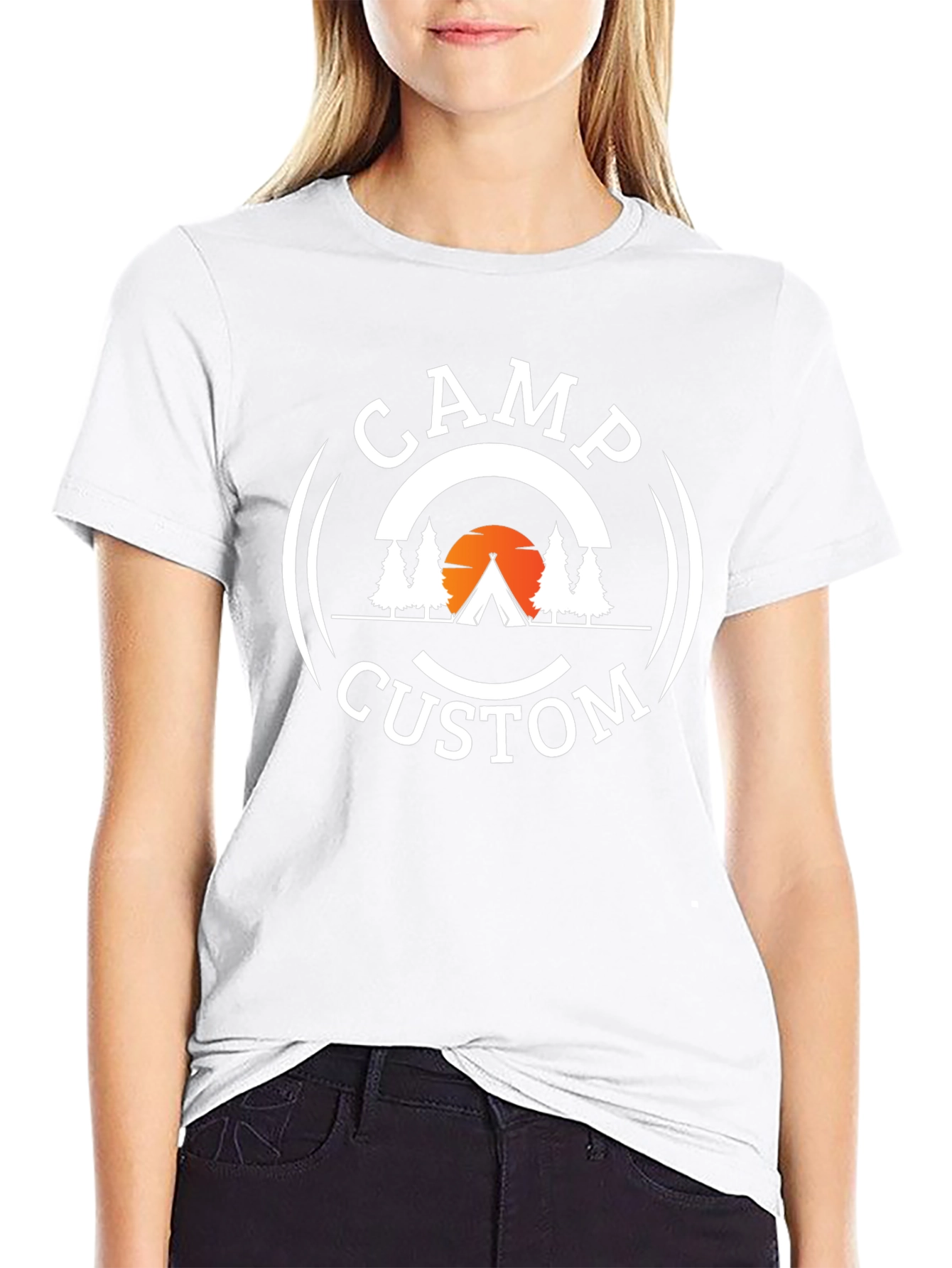 Camp Custom Black T-Shirt