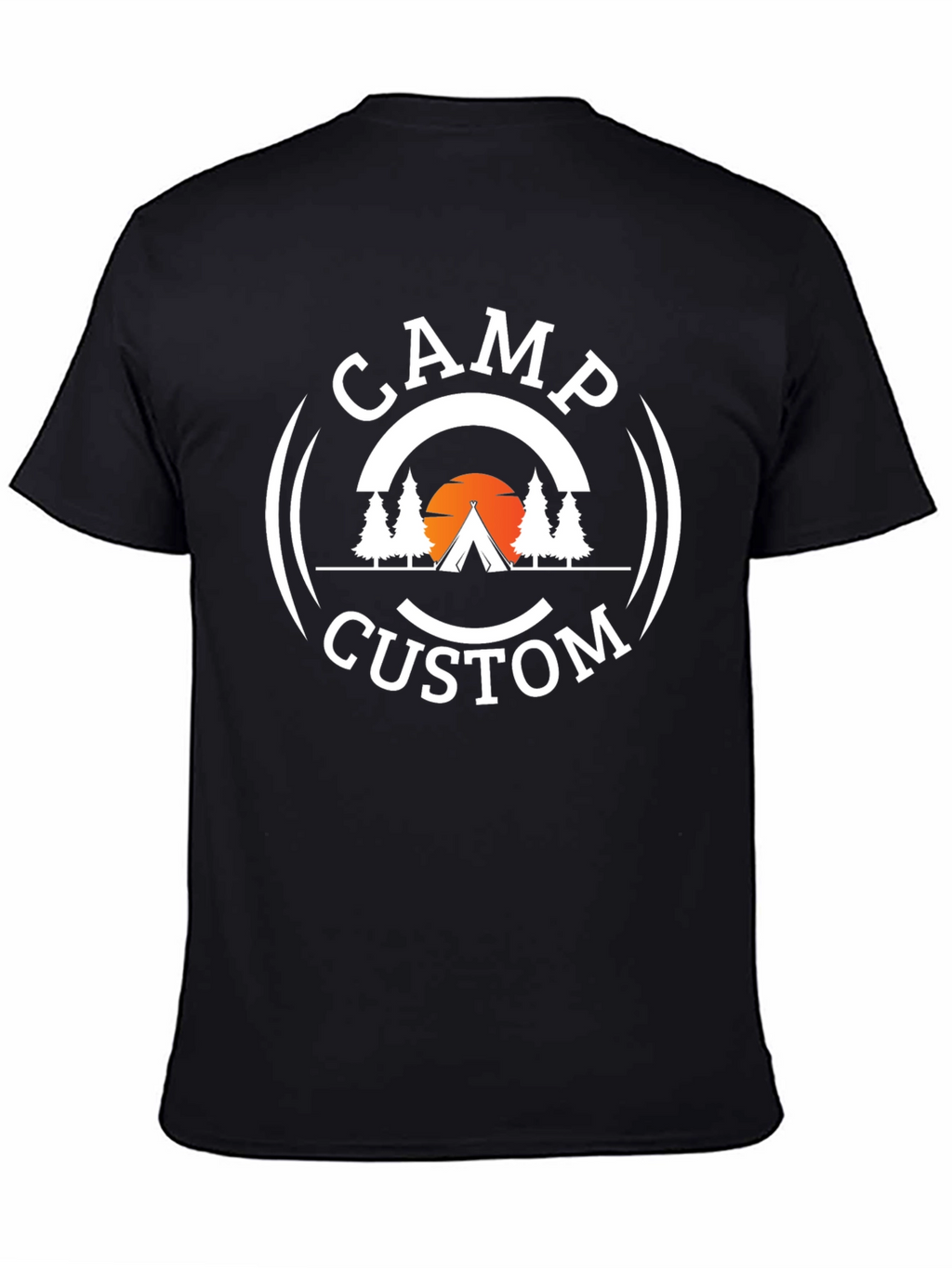 Camp Custom Black T-Shirt