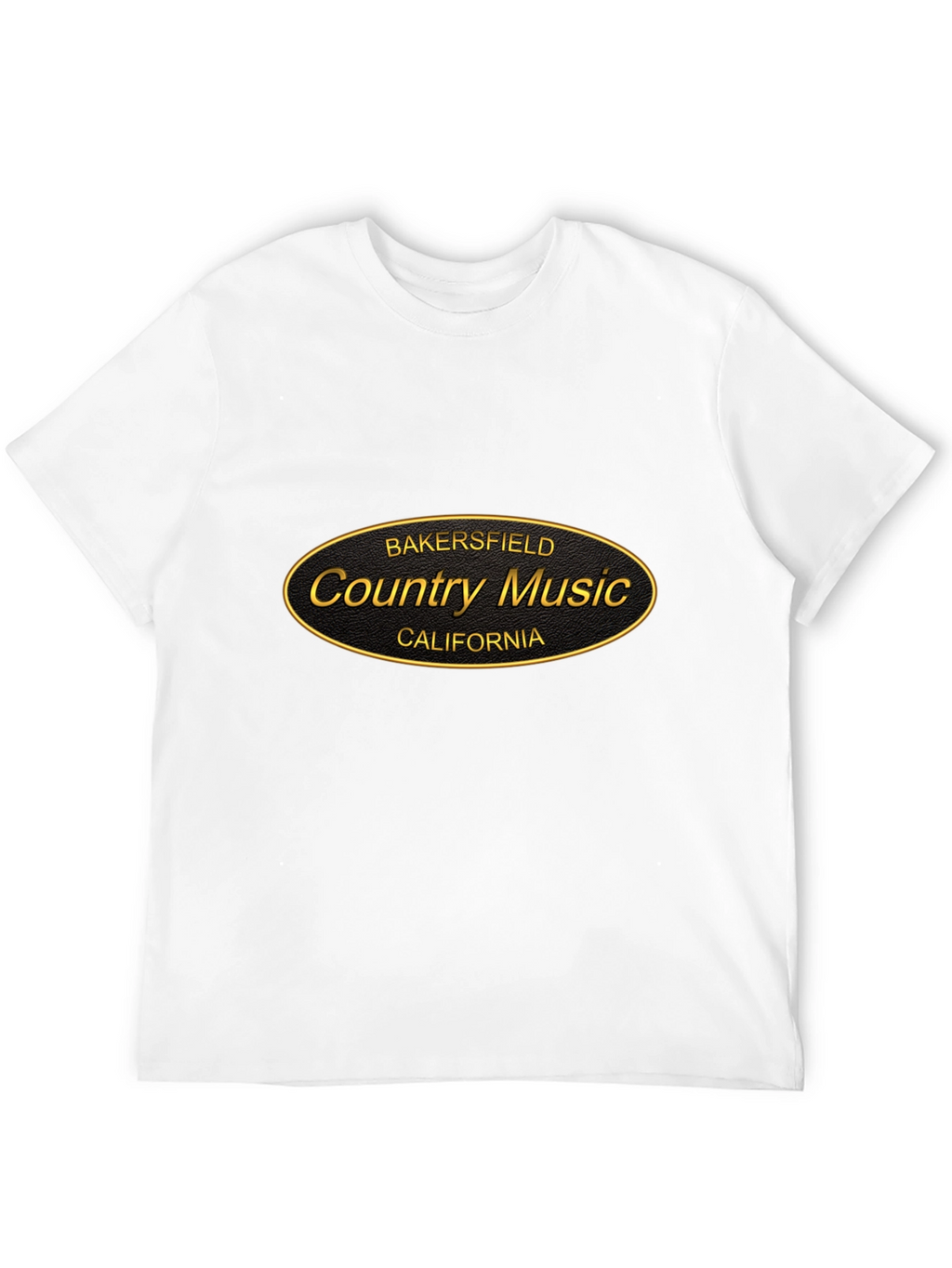 Bakersfield Country Music Black T-Shirt