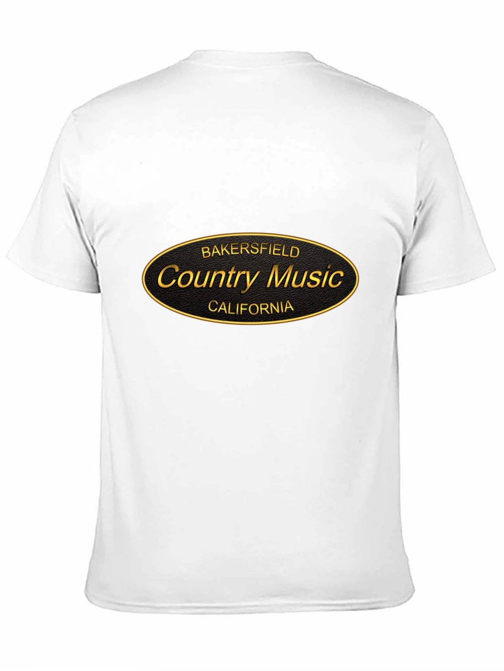 Bakersfield Country Music Black T-Shirt