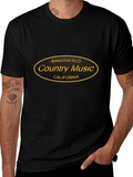 Bakersfield Country Music Black T-Shirt