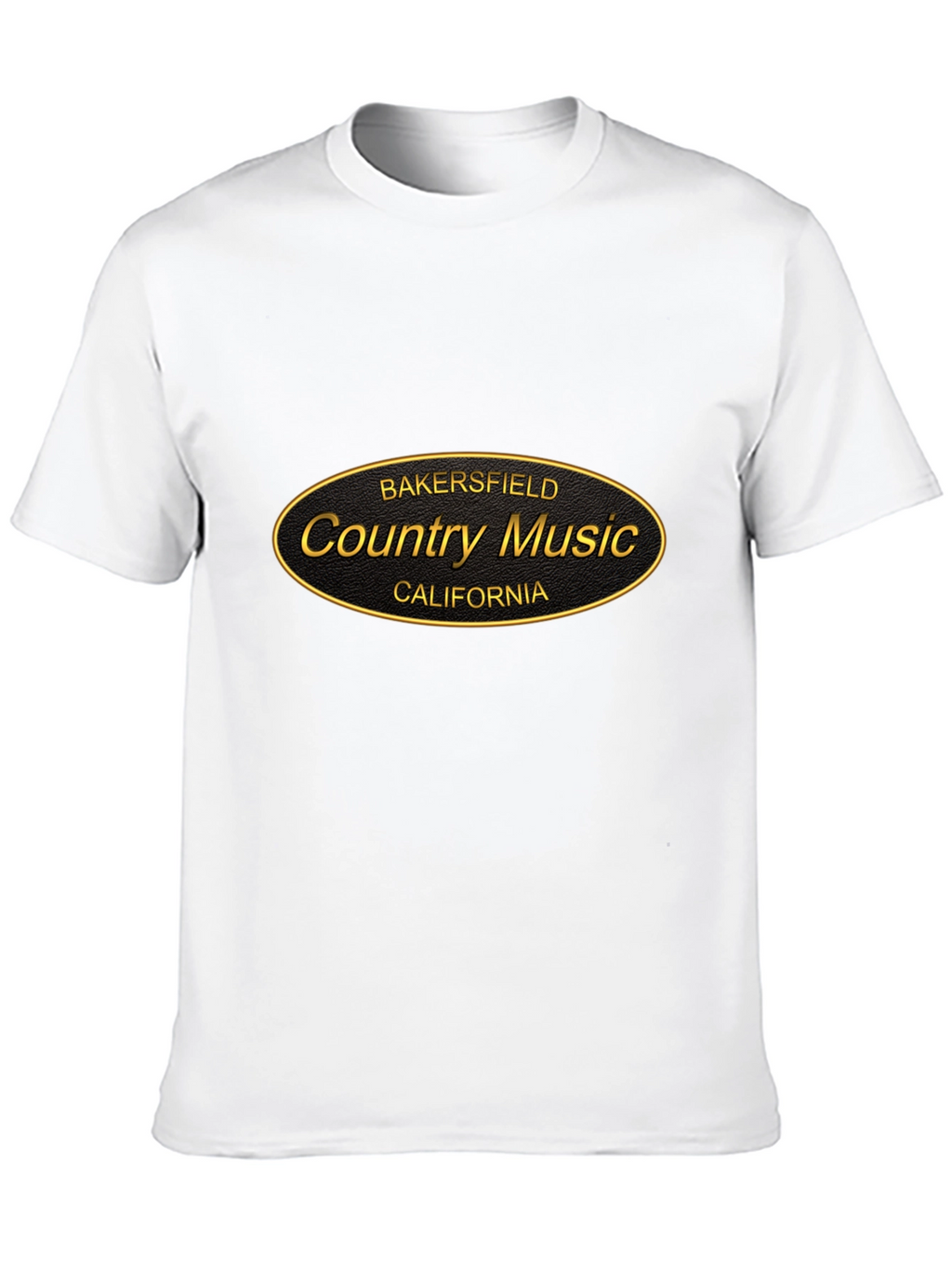Bakersfield Country Music Black T-Shirt