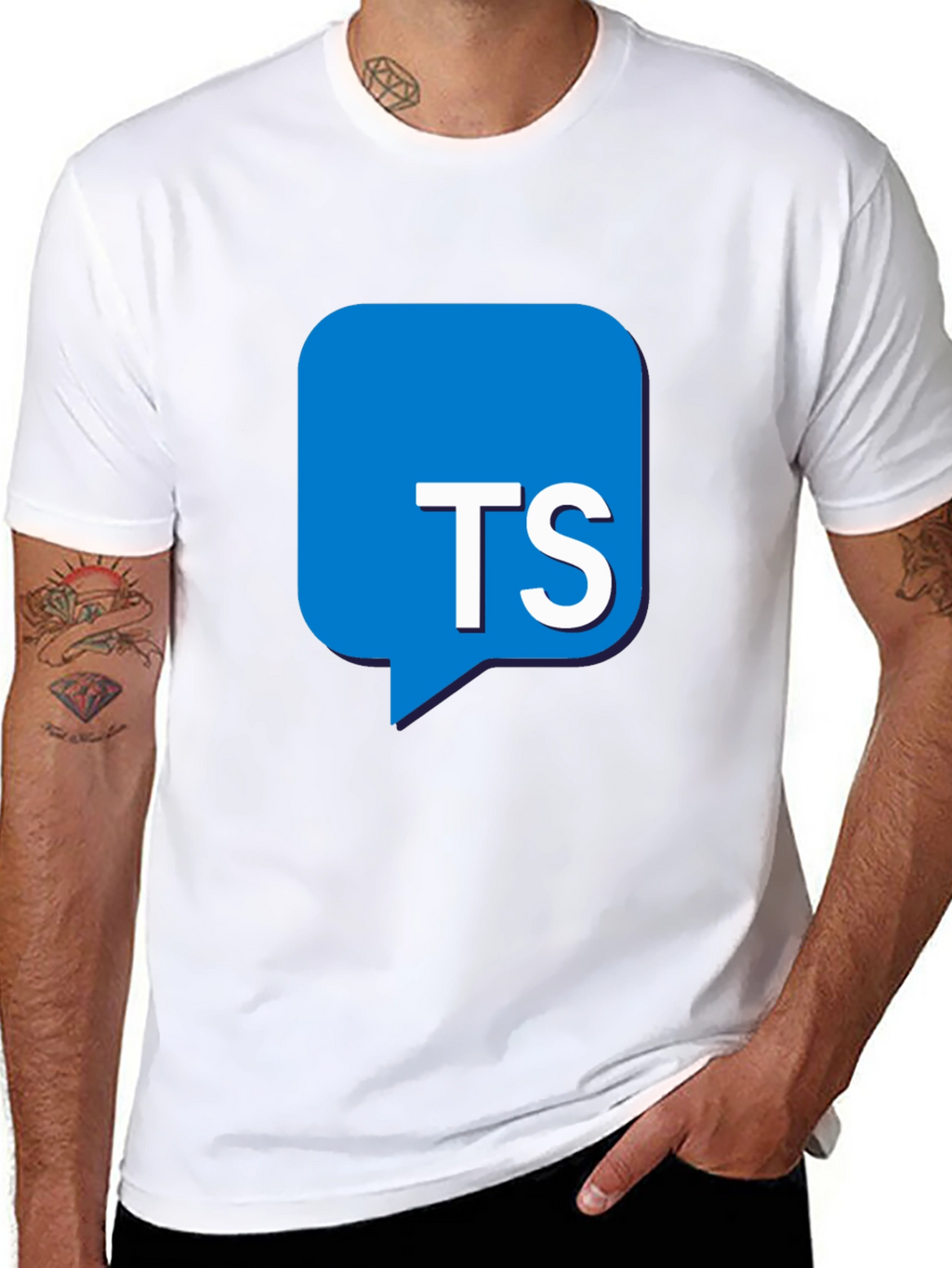 TS Logo T-Shirt - Stylish & Comfortable