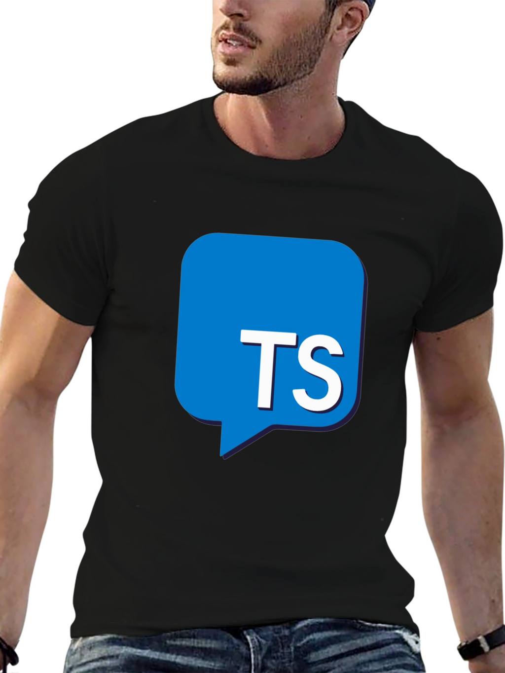TS Logo T-Shirt - Stylish & Comfortable