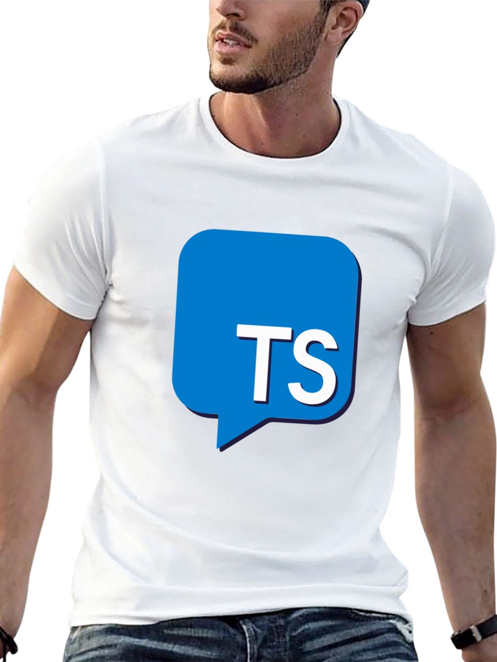 TS Logo T-Shirt - Stylish & Comfortable