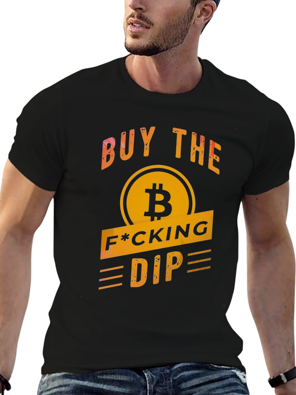 Bitcoin Crypto T-Shirt - Buy the Dip!