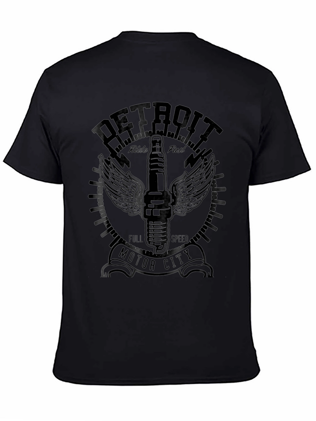 Detroit Motor City Graphic T-Shirt