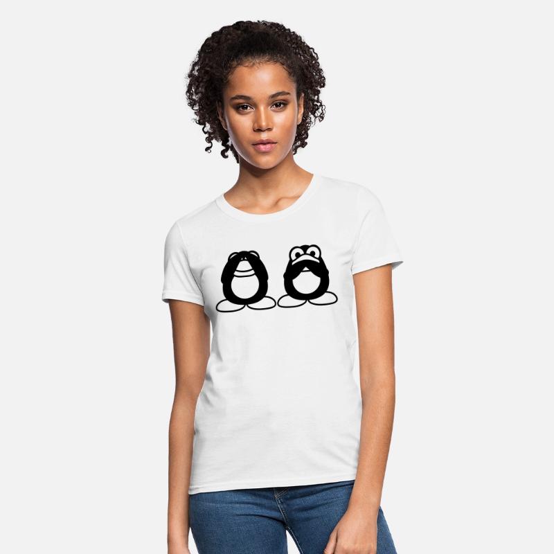 2 Penguins No Talk See Nothing Mute Blind Friends