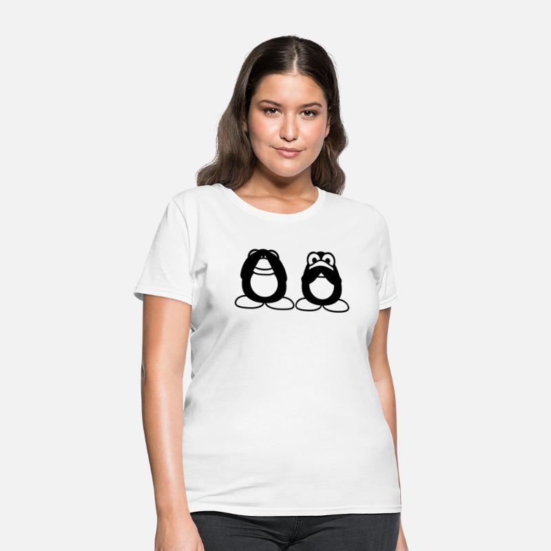 2 Penguins No Talk See Nothing Mute Blind Friends