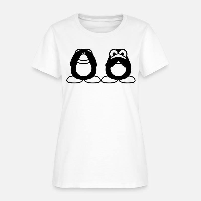 2 Penguins No Talk See Nothing Mute Blind Friends