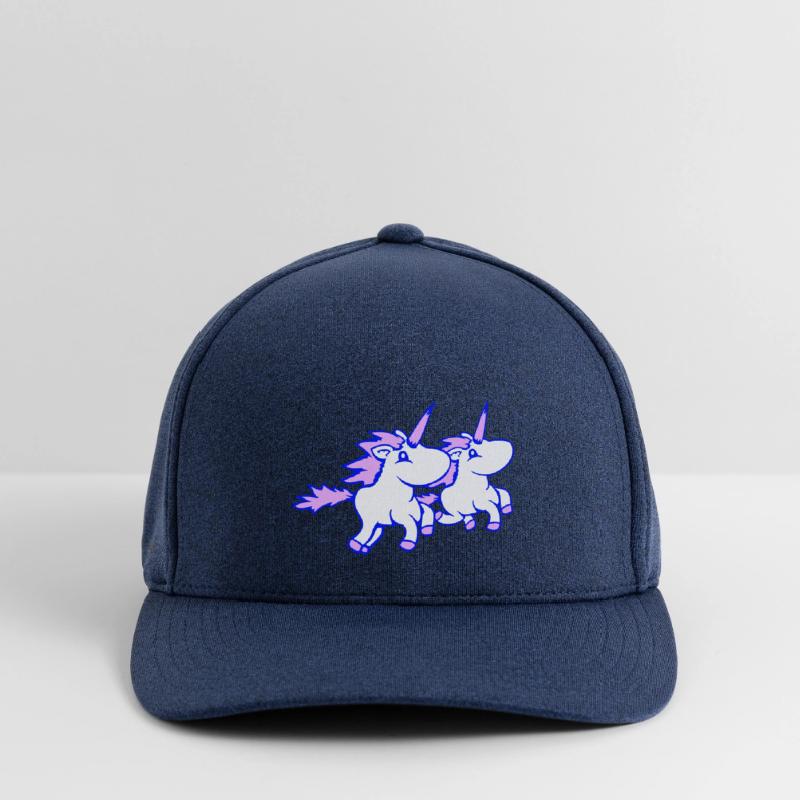 2 unicorns team riding fast gallop crew friends