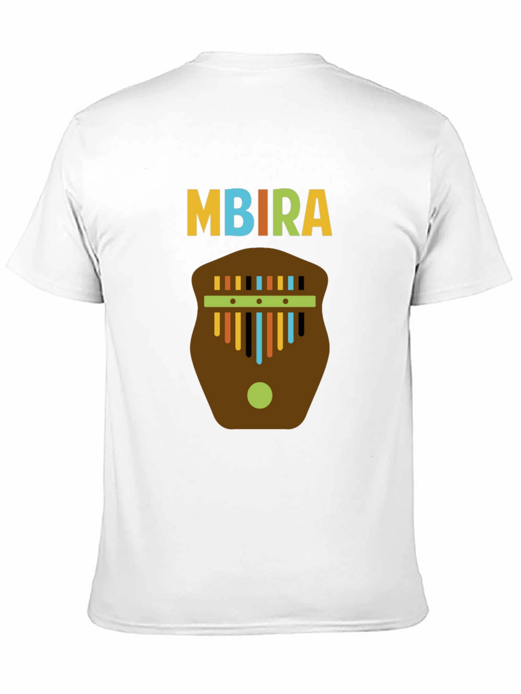 Mbira T-Shirt - Unique African Instrument Design