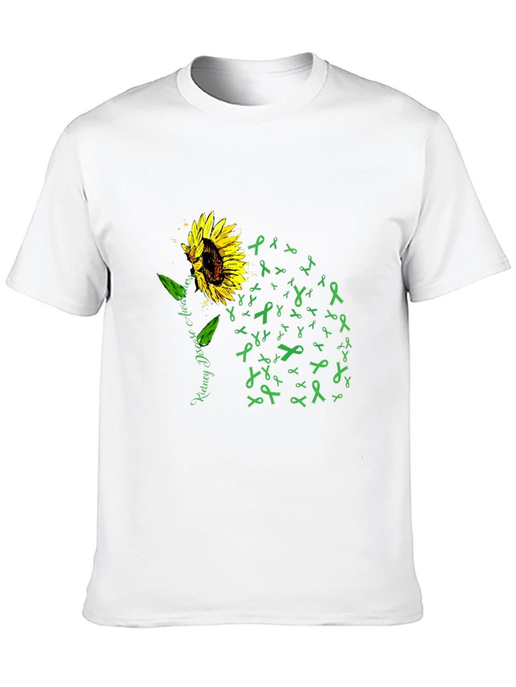 Kidney Disease Awareness Sunflower T-Shirt