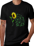 Kidney Disease Awareness Sunflower T-Shirt