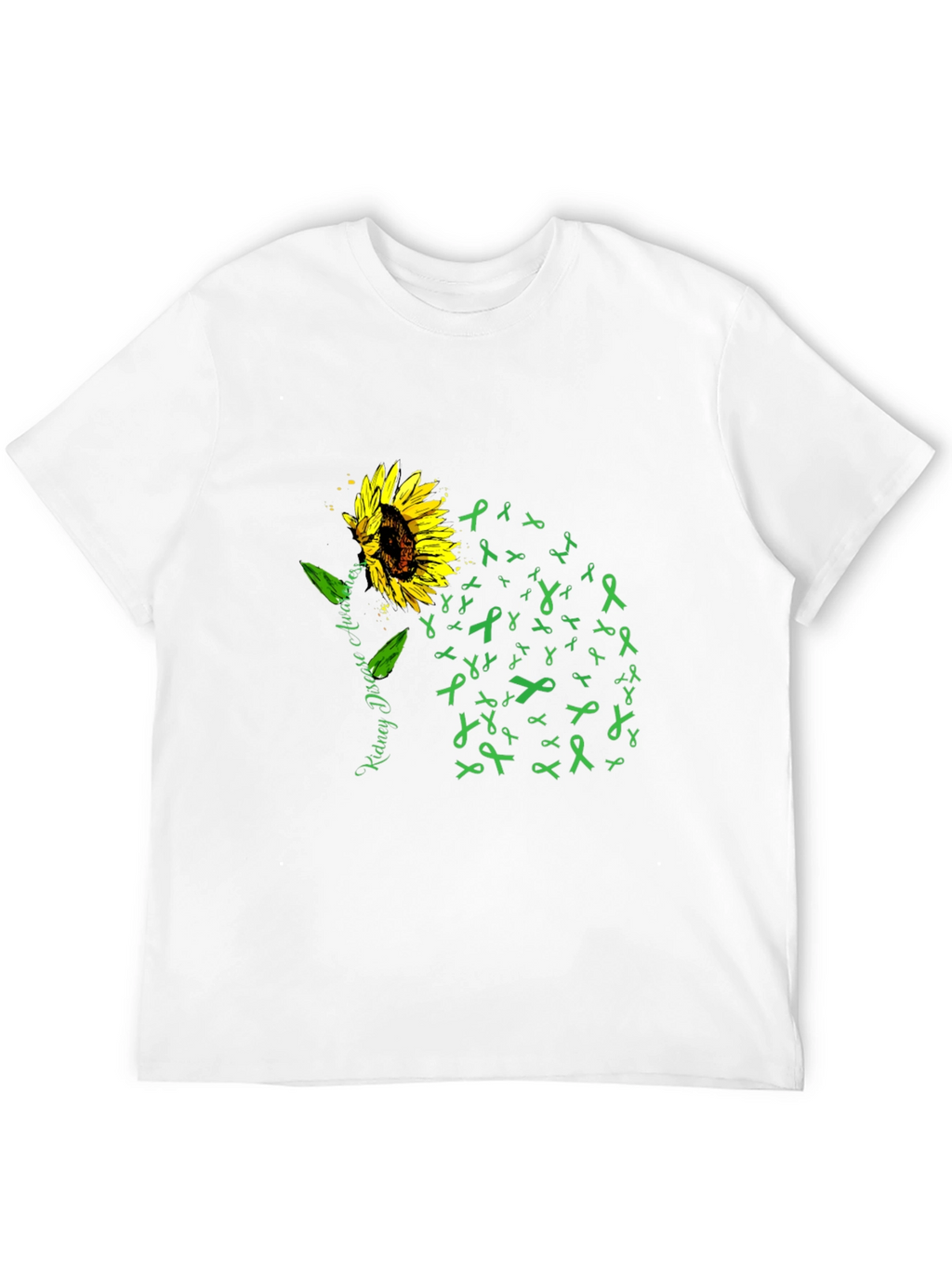 Kidney Disease Awareness Sunflower T-Shirt