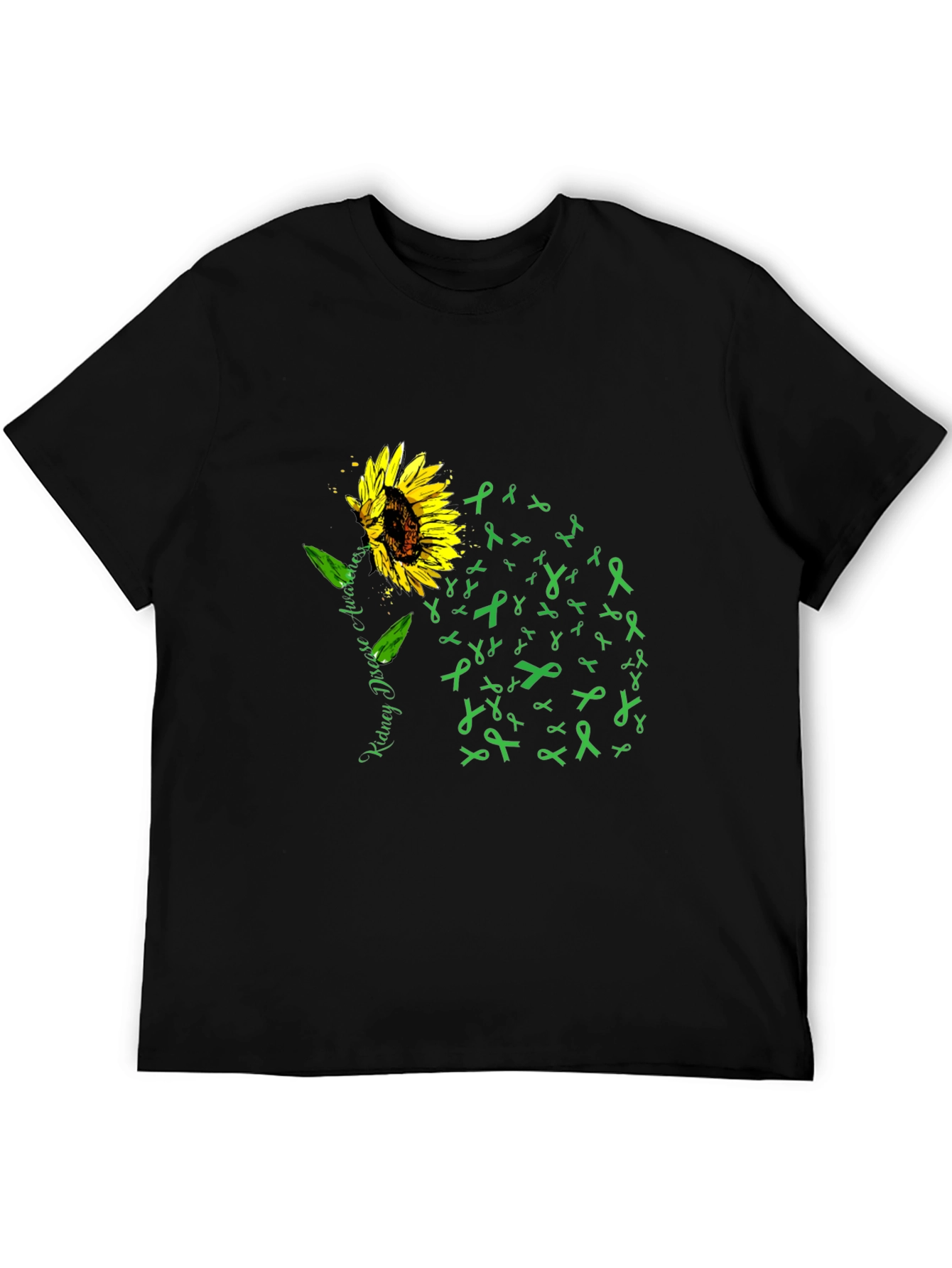 Kidney Disease Awareness Sunflower T-Shirt