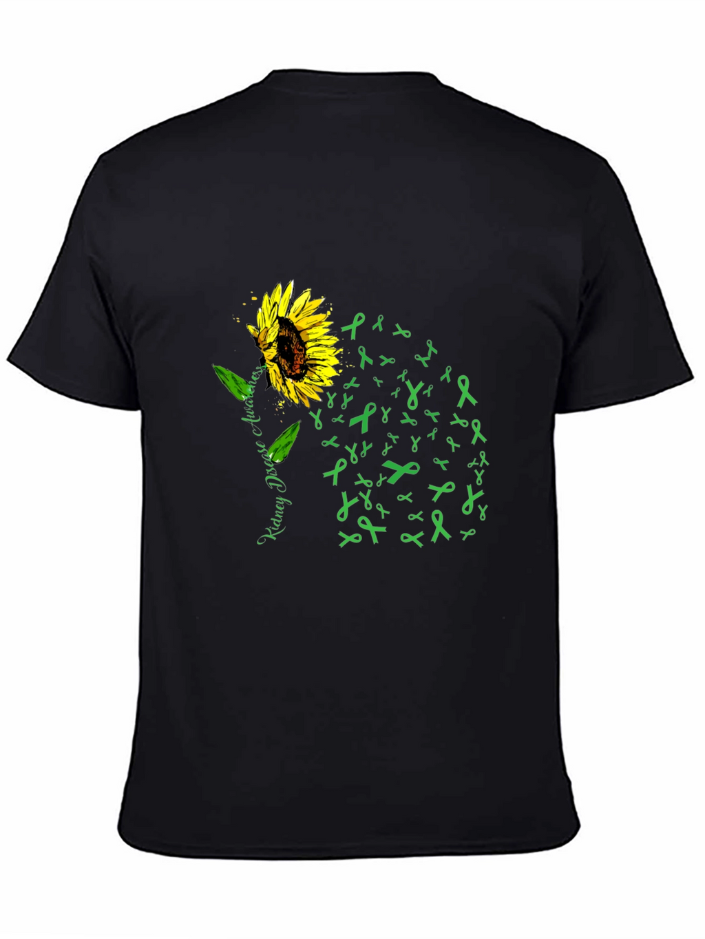 Kidney Disease Awareness Sunflower T-Shirt
