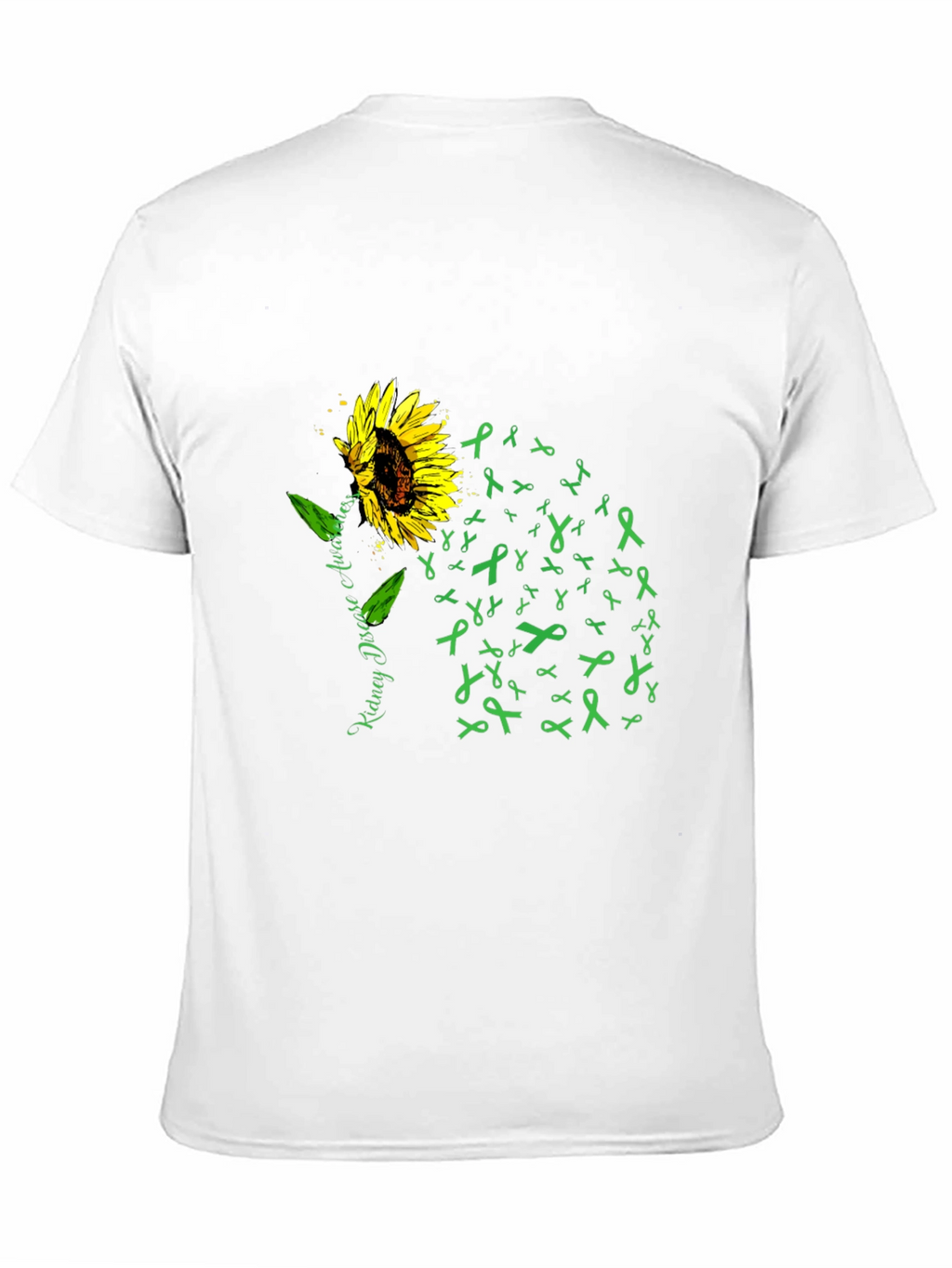 Kidney Disease Awareness Sunflower T-Shirt