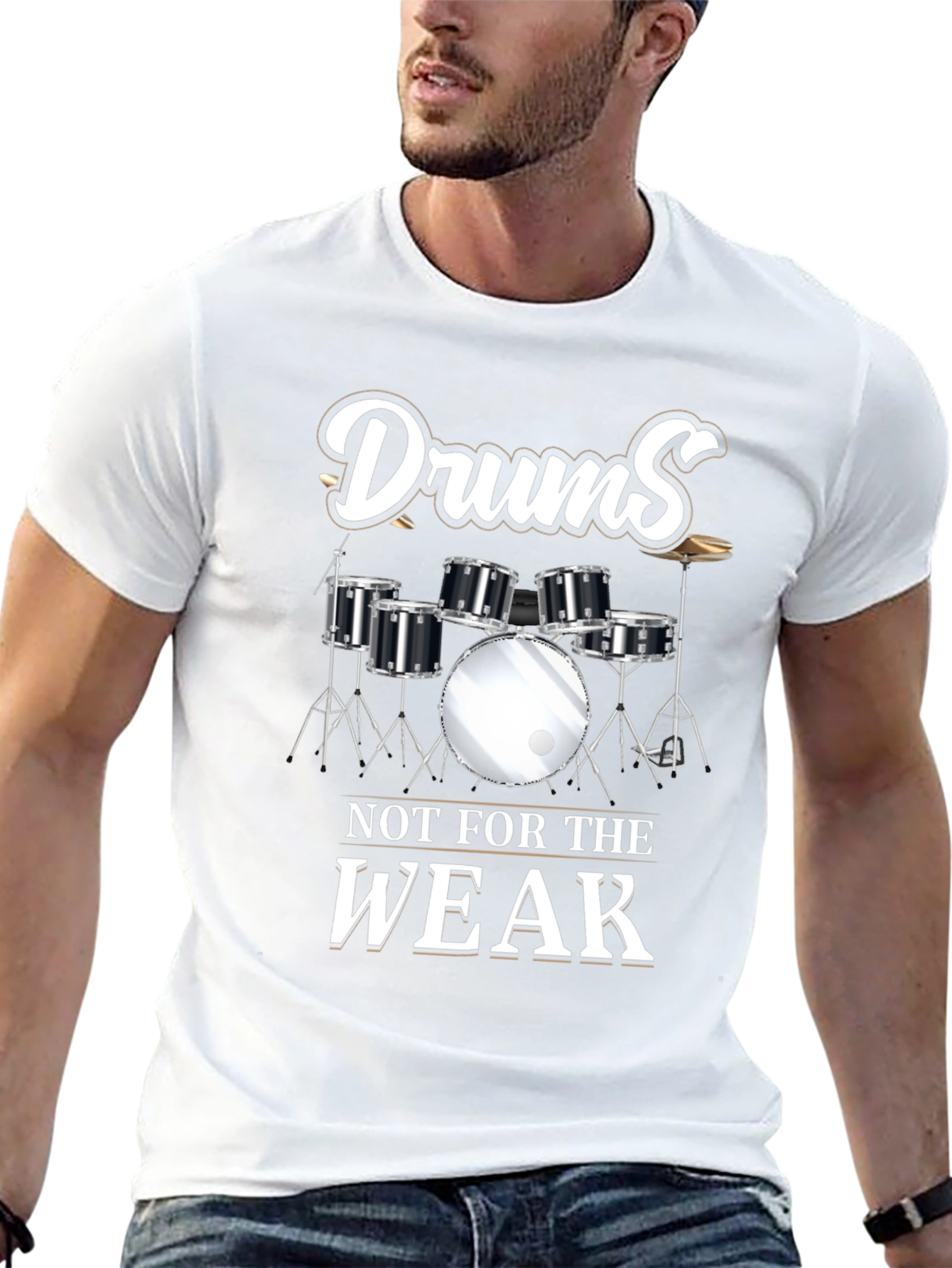 Drums Not For The Weak Graphic Tee
