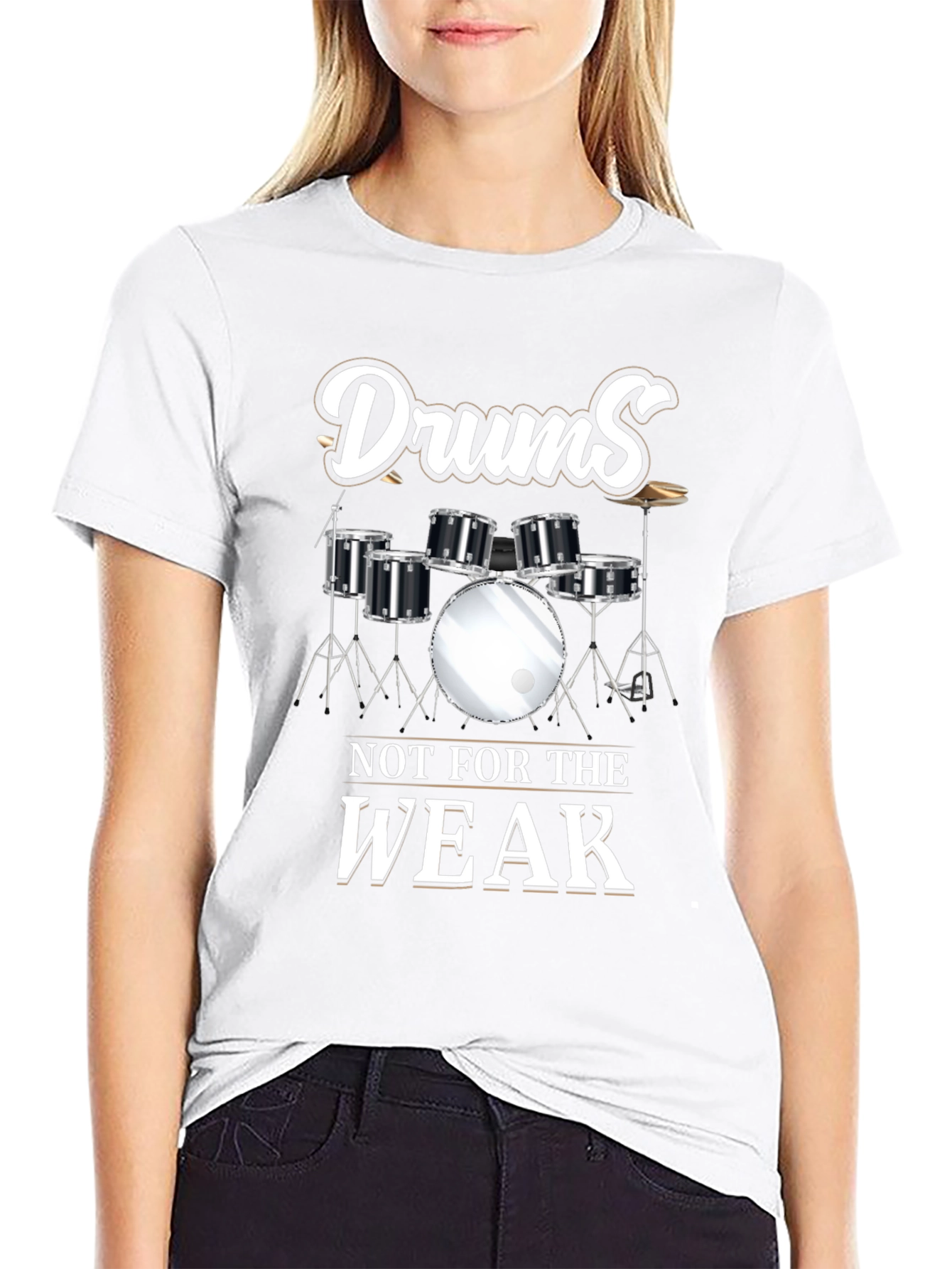 Drums Not For The Weak Graphic Tee