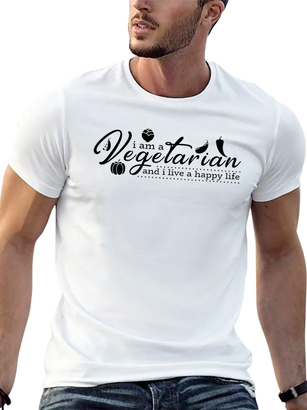 Vegetarian Life T-Shirt - Unisex
