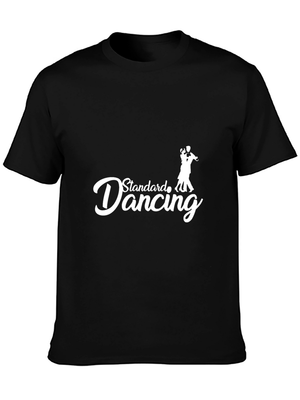 Standard Dancing Graphic Tee - Black Cotton Shirt
