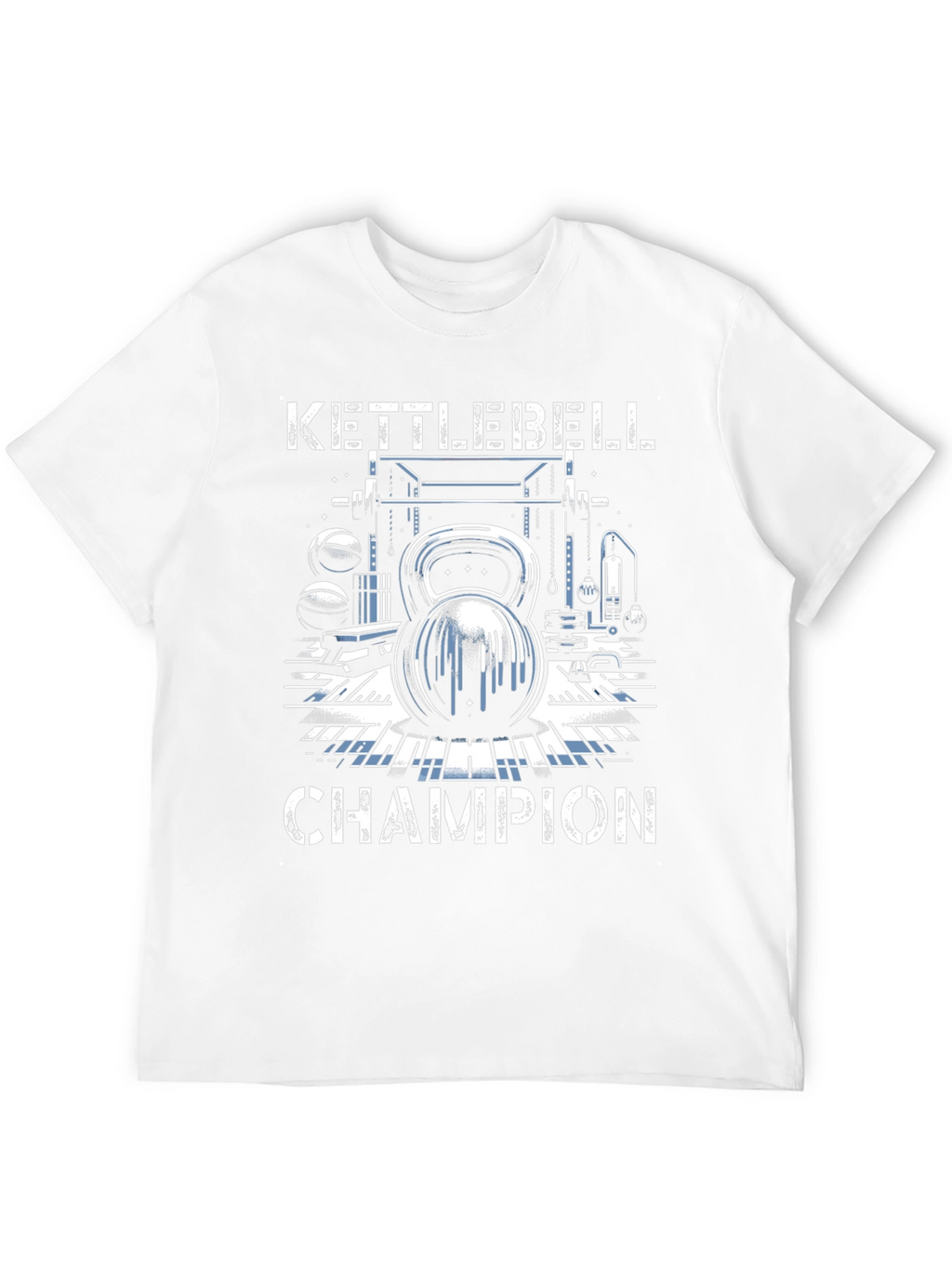 Kettlebell Champion Graphic T-Shirt - Gym Fitness Apparel