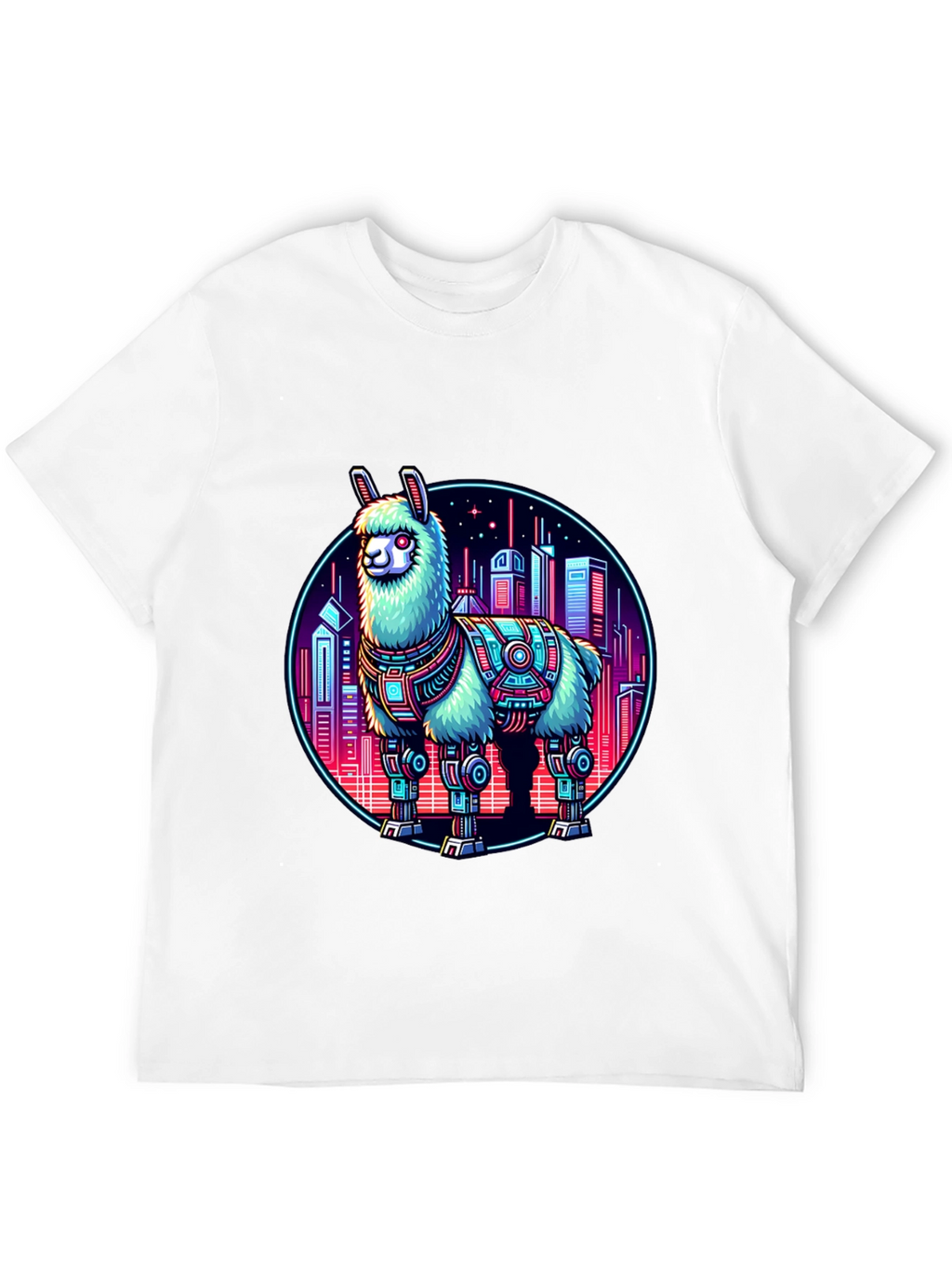 Cyberpunk Llama T-Shirt