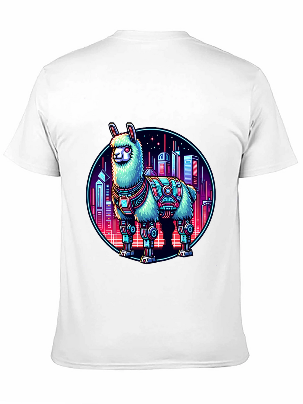 Cyberpunk Llama T-Shirt