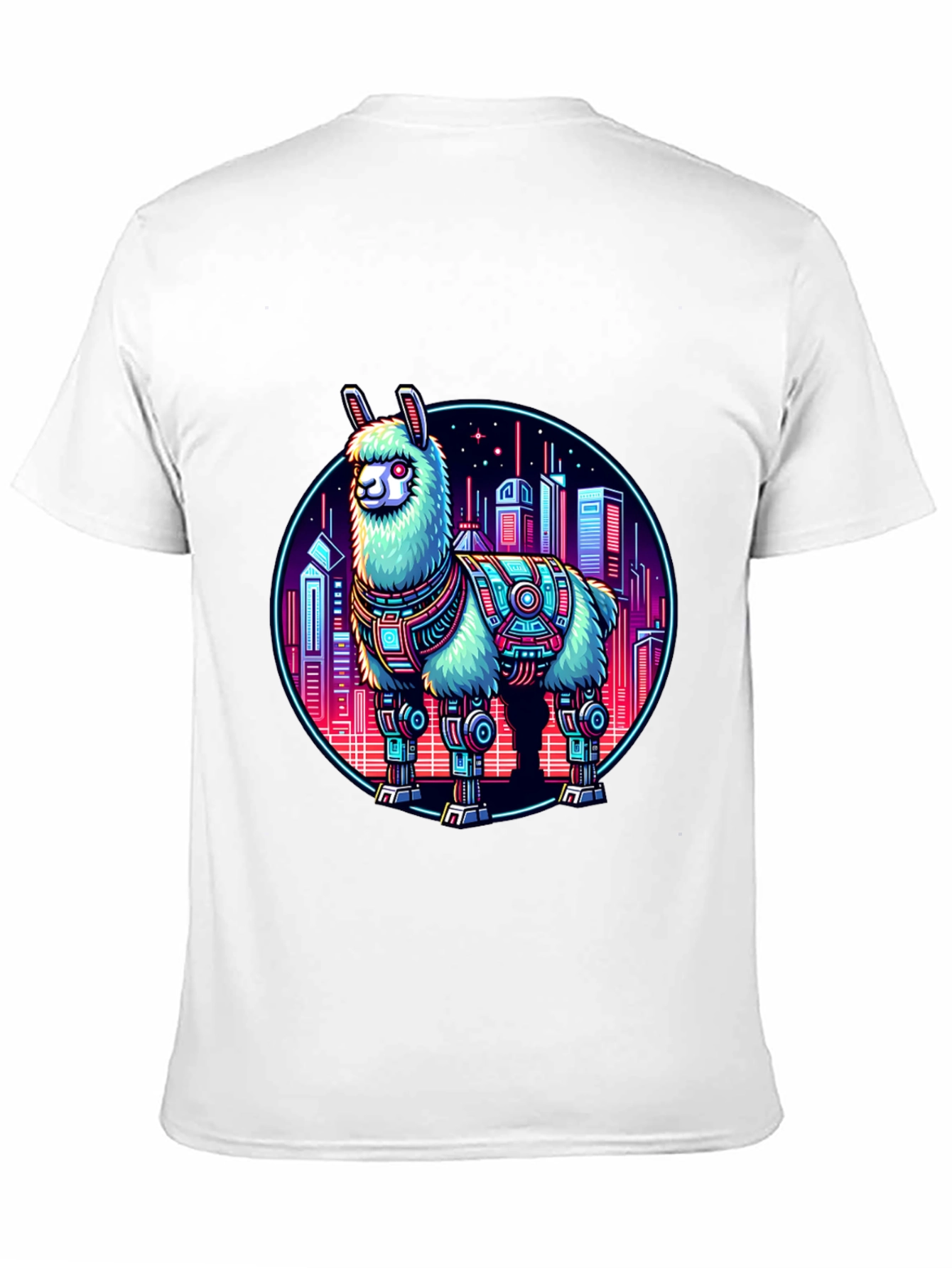 Cyberpunk Llama T-Shirt