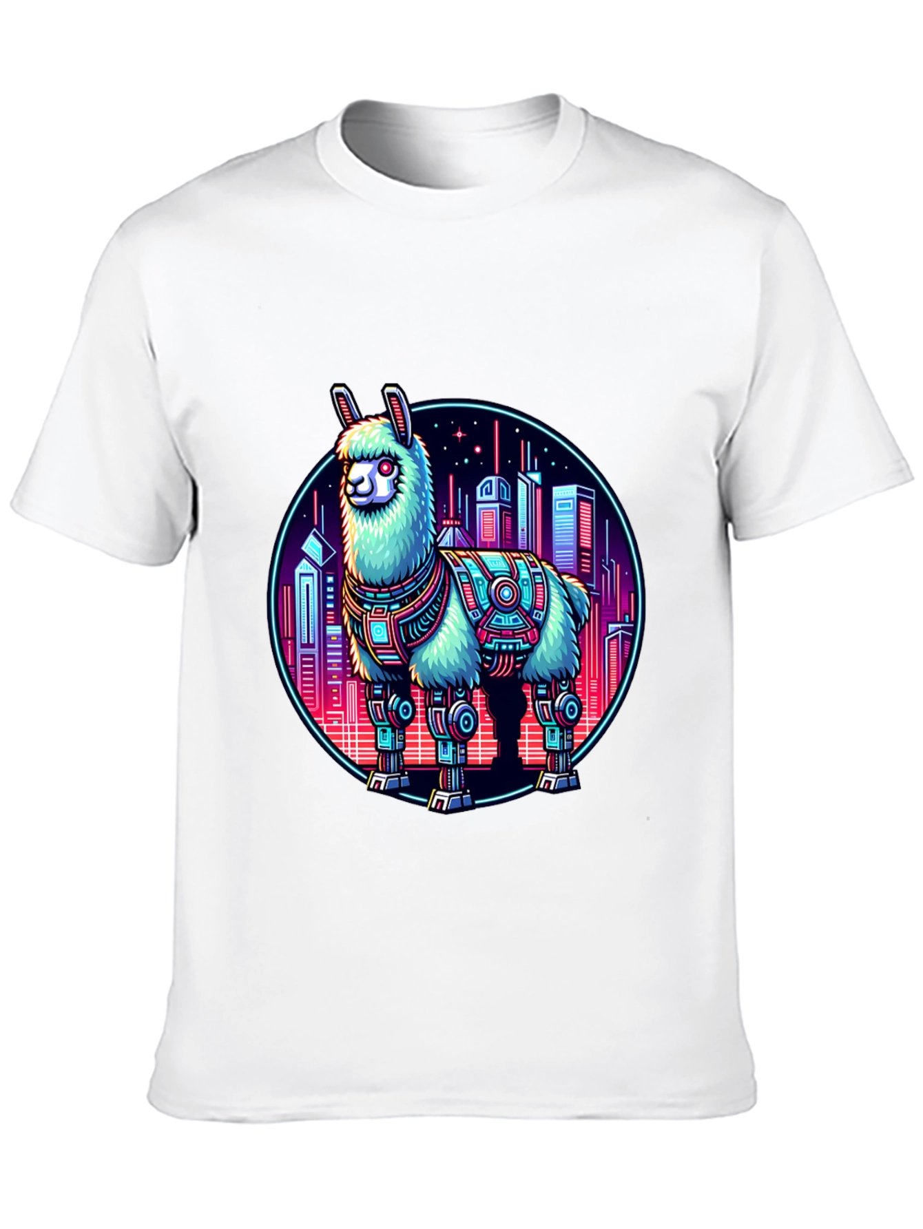 Cyberpunk Llama T-Shirt