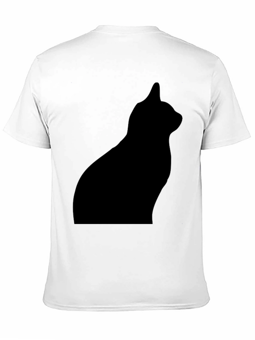 Black Cat Silhouette T-Shirt