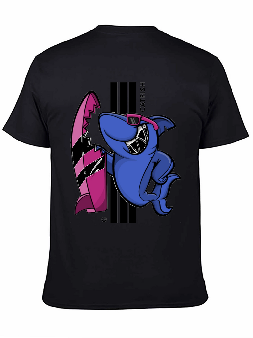 Cool Catfish Surf T-Shirt