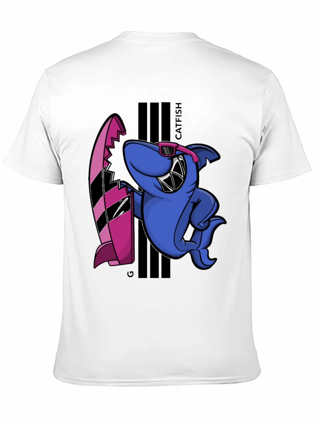 Cool Catfish Surf T-Shirt