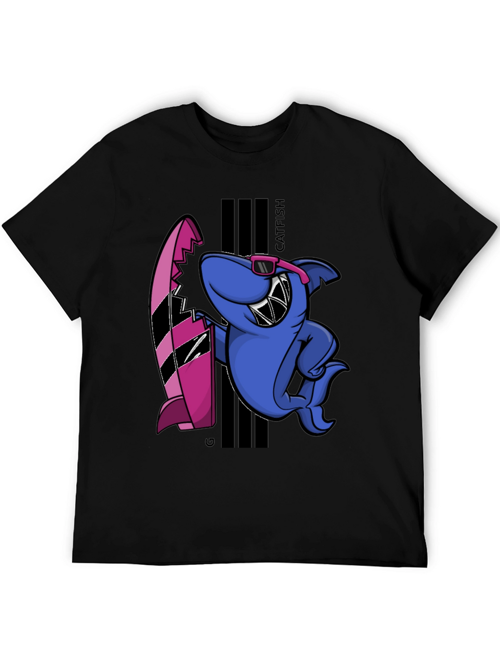 Cool Catfish Surf T-Shirt