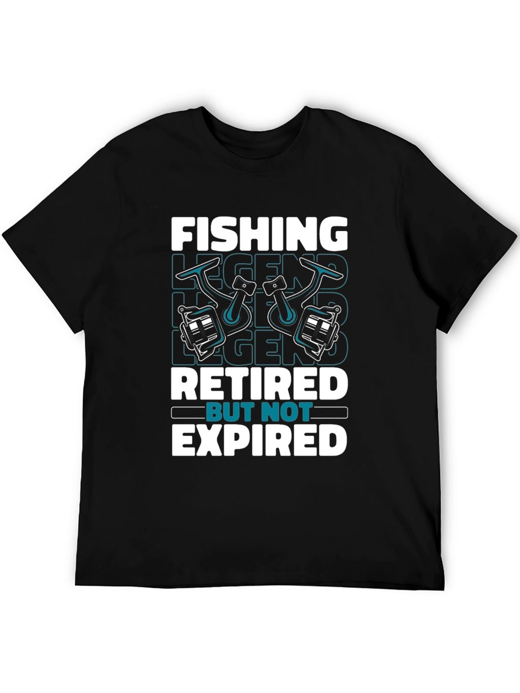 Fishing Legend Retired But Not Expired T-Shirt