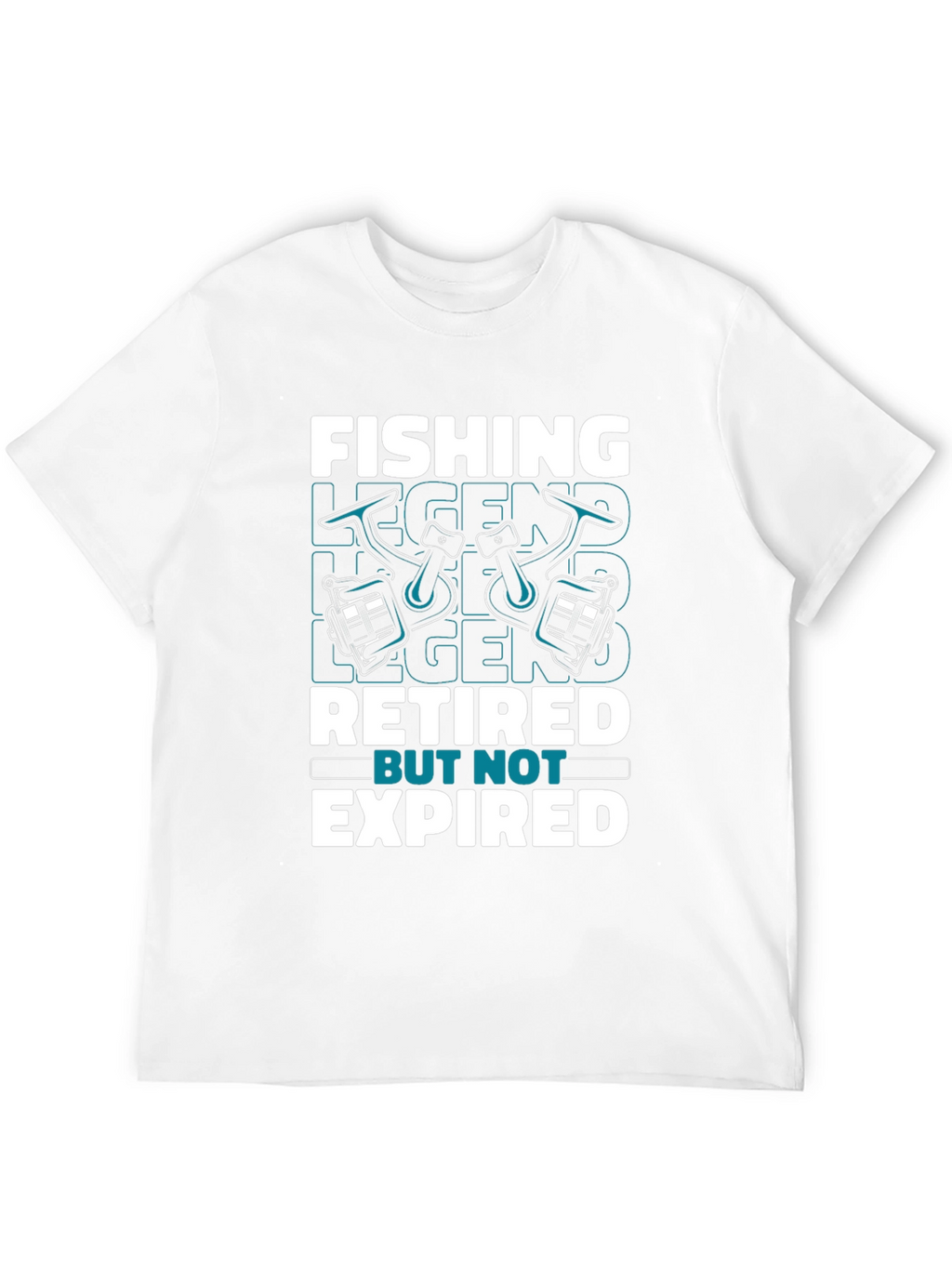 Fishing Legend Retired But Not Expired T-Shirt